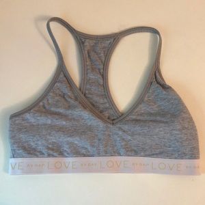 Never worn! Grey Gap sports bra